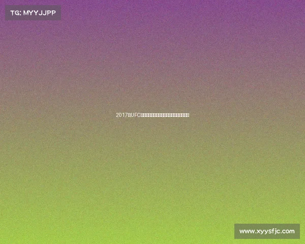 2017年UFC终极格斗盛典年度热血大战与传奇冠军诞生